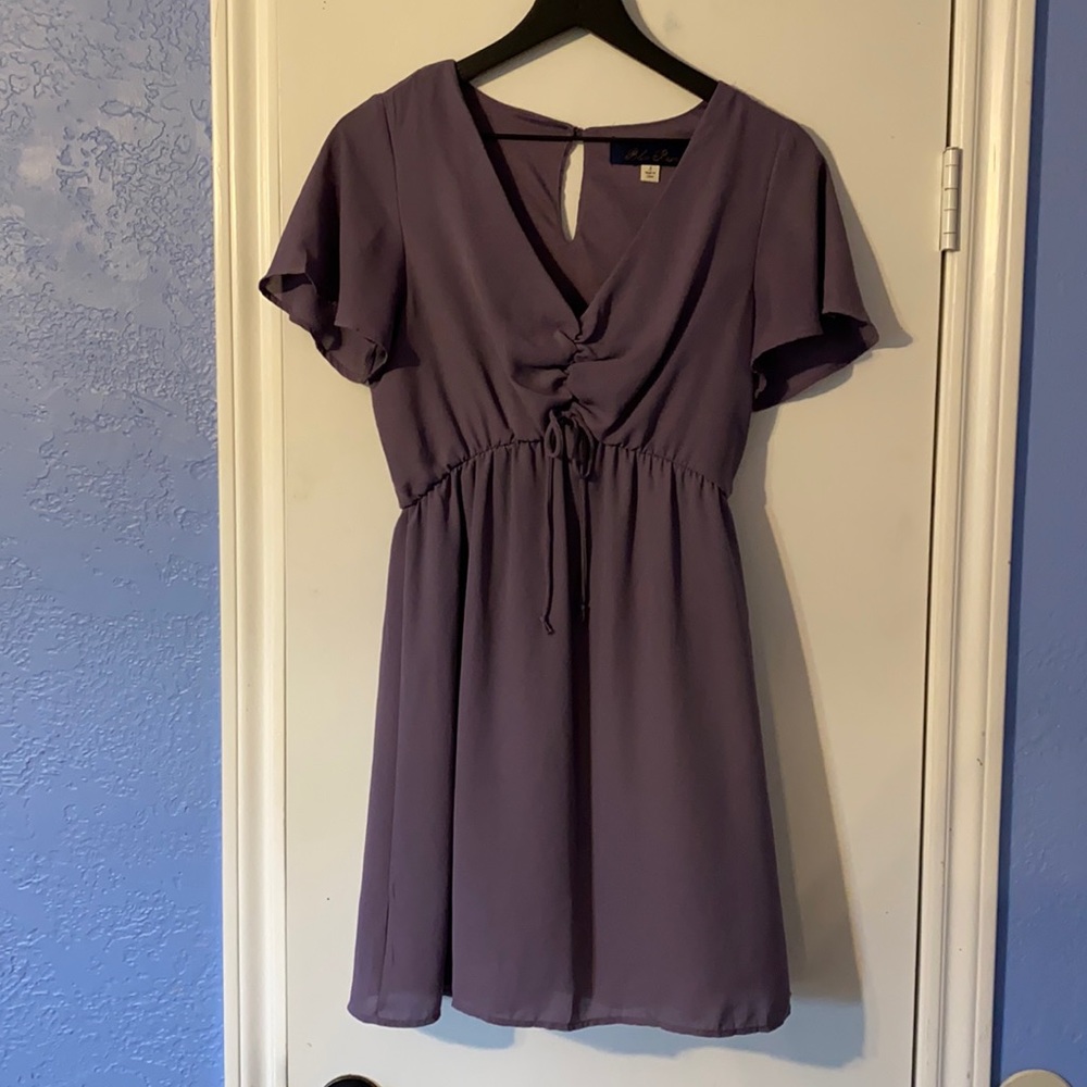 Blue Rain Small Purple Dress